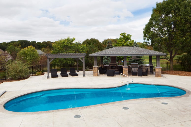 40′ Reef Blue, Inspiration, Finish Photo